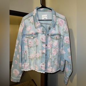 Celebrity Pink Floral Jacket